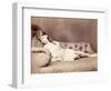 Xie Sleeping, 1874-Lewis Carroll-Framed Giclee Print