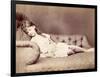 Xie Sleeping, 1874-Lewis Carroll-Framed Giclee Print