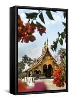 Xieng Thong Monastery, Luang Prabang, Laos, Indochina, Southeast Asia-Jordan Banks-Framed Stretched Canvas