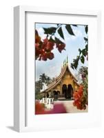 Xieng Thong Monastery, Luang Prabang, Laos, Indochina, Southeast Asia-Jordan Banks-Framed Photographic Print