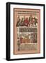 Xii Century, Germany Secular Style - Diversions Capture Royal Interests-Friedrich Hottenroth-Framed Art Print