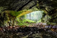 Coiba Mare Cave in Romania, Entrance-Xilius-Photographic Print