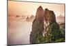 Xingping, Guilin, China Karst Mountains Landscape.-Sean Pavone-Mounted Photographic Print