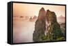 Xingping, Guilin, China Karst Mountains Landscape.-Sean Pavone-Framed Stretched Canvas