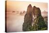 Xingping, Guilin, China Karst Mountains Landscape.-Sean Pavone-Stretched Canvas