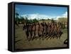 Xingu Dance, Brazil, South America-Claire Leimbach-Framed Stretched Canvas