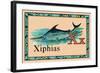 Xiphias-null-Framed Art Print