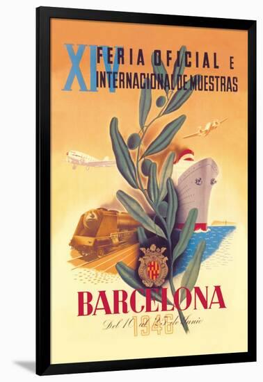 XIV Official International Model Fair in Barcelona-Martinez Bigorda-Framed Art Print