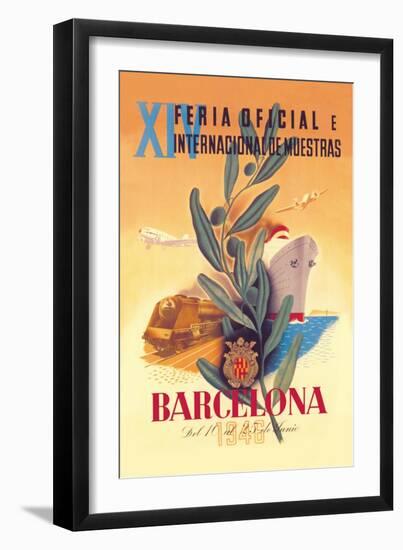XIV Official International Model Fair in Barcelona-Martinez Bigorda-Framed Art Print