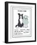 XL Border Collie-Jennifer Zsolt-Framed Giclee Print