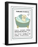 XL Labrador-Jennifer Zsolt-Framed Giclee Print