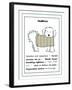 XL Maltese-Jennifer Zsolt-Framed Giclee Print