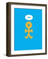 Xmas Baby Angel Icon, 2006-Thisisnotme-Framed Giclee Print