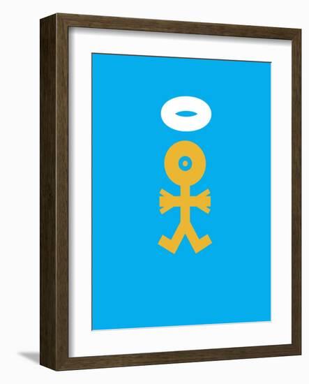 Xmas Baby Angel Icon, 2006-Thisisnotme-Framed Giclee Print