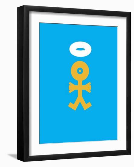 Xmas Baby Angel Icon, 2006-Thisisnotme-Framed Giclee Print