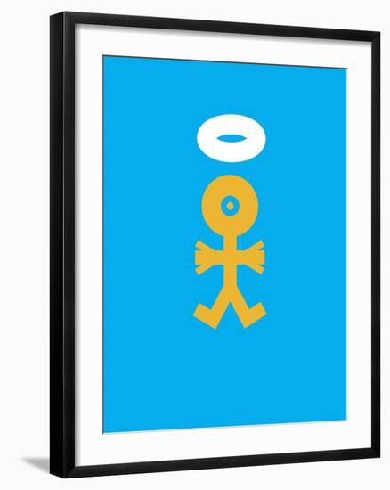 Xmas Baby Angel Icon, 2006-Thisisnotme-Framed Premium Giclee Print