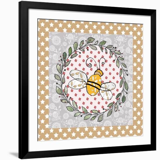 Xmas Bee-Effie Zafiropoulou-Framed Giclee Print