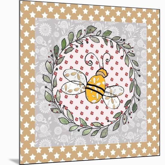 Xmas Bee-Effie Zafiropoulou-Mounted Giclee Print