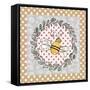 Xmas Bee-Effie Zafiropoulou-Framed Stretched Canvas