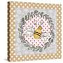 Xmas Bee-Effie Zafiropoulou-Stretched Canvas