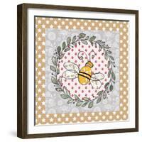 Xmas Bee-Effie Zafiropoulou-Framed Giclee Print