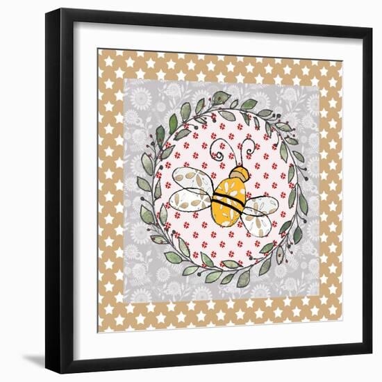 Xmas Bee-Effie Zafiropoulou-Framed Giclee Print