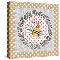 Xmas Bee-Effie Zafiropoulou-Stretched Canvas