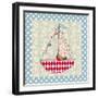 Xmas Boat-Effie Zafiropoulou-Framed Giclee Print