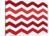 Xmas Chevron 2-Color Bakery-Stretched Canvas