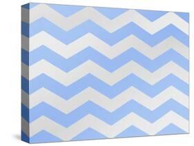 Xmas Chevron 3-Color Bakery-Stretched Canvas