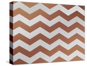 Xmas Chevron 4-Color Bakery-Stretched Canvas