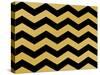 Xmas Chevron 5-Color Bakery-Stretched Canvas