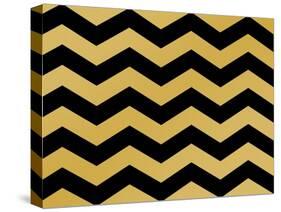 Xmas Chevron 5-Color Bakery-Stretched Canvas