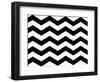 Xmas Chevron 6-Color Bakery-Framed Giclee Print