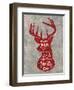 Xmas Deer-Erin Clark-Framed Giclee Print