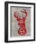 Xmas Deer-Erin Clark-Framed Giclee Print