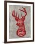 Xmas Deer-Erin Clark-Framed Giclee Print