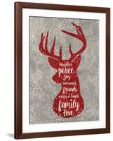 Xmas Deer-Erin Clark-Framed Giclee Print