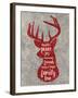 Xmas Deer-Erin Clark-Framed Giclee Print