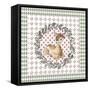 Xmas Deer-Effie Zafiropoulou-Framed Stretched Canvas