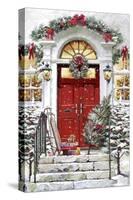 Xmas Door-The Macneil Studio-Stretched Canvas