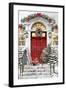 Xmas Door-The Macneil Studio-Framed Giclee Print