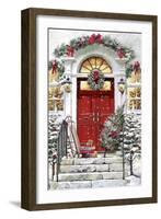 Xmas Door-The Macneil Studio-Framed Giclee Print