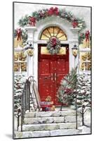 Xmas Door-The Macneil Studio-Mounted Giclee Print