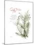 Xmas Evergreen-Albert Koetsier-Mounted Premium Giclee Print