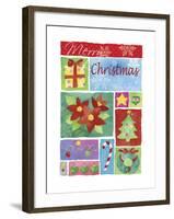 Xmas Flag I-Fiona Stokes-Gilbert-Framed Giclee Print