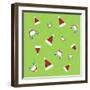 Xmas Hat Rap Mix-Ali Lynne-Framed Giclee Print