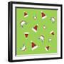 Xmas Hat Rap Mix-Ali Lynne-Framed Giclee Print