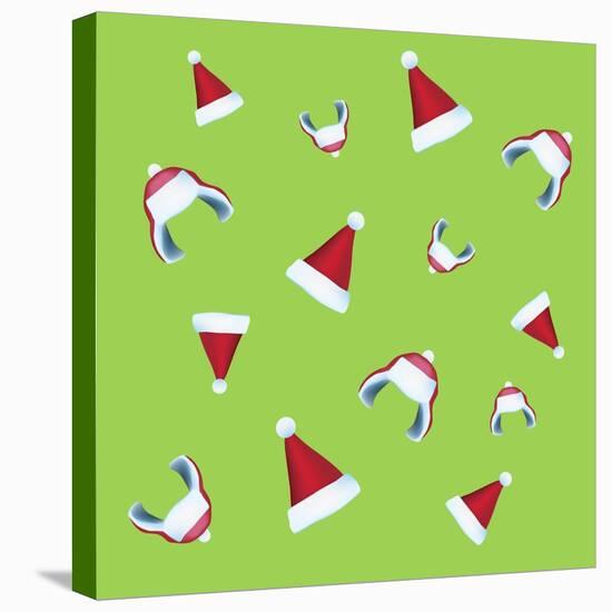 Xmas Hat Rap Mix-Ali Lynne-Stretched Canvas