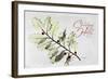 Xmas Holly L297-Albert Koetsier-Framed Art Print